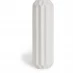 Homelife 24cm Large Ribbed Vase White