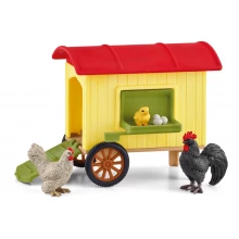 Дитяча іграшка Schleich Farm World Mobile Chicken Coop Toy Playset