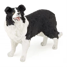 PAPO Dog and Cat Companions Border Collie Toy Figure