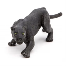PAPO Wild Animal Kingdom Black Leopard Toy Figure