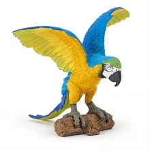 Дитяча іграшка PAPO Wild Animal Kingdom Blue Ara Parrot Toy Figure