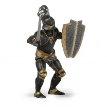 PAPO Fantasy World Knight in Black Armour Toy Figure