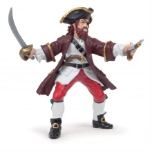 Дитяча іграшка PAPO Pirates and Corsairs Red Barbarossa Toy Figure