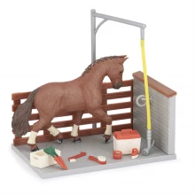 PAPO Horses and Ponies Wash Box and Accessories Toy